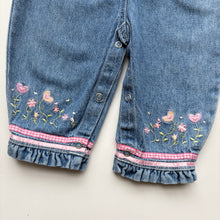 Load image into Gallery viewer, 90s Baby Mac Denim dungarees (Age 3/6m)

