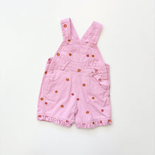 Load image into Gallery viewer, 90s Pink dungaree shortalls (Age 3/6m)
