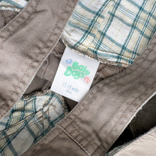 Load image into Gallery viewer, 90s Forest Trail dungarees (Age 12/18m)
