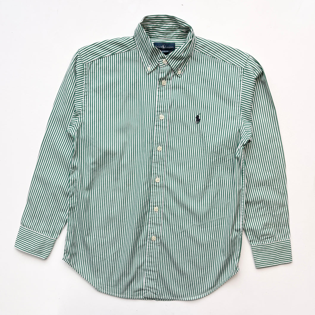 90s Ralph Lauren striped shirt (Age 10/12)