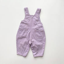 Load image into Gallery viewer, 90s Lilac dungarees (Age 3m)
