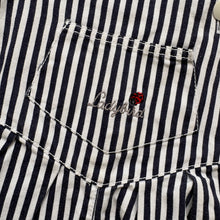 Load image into Gallery viewer, 90s Ladybird Striped dungarees (Age 3/6m)
