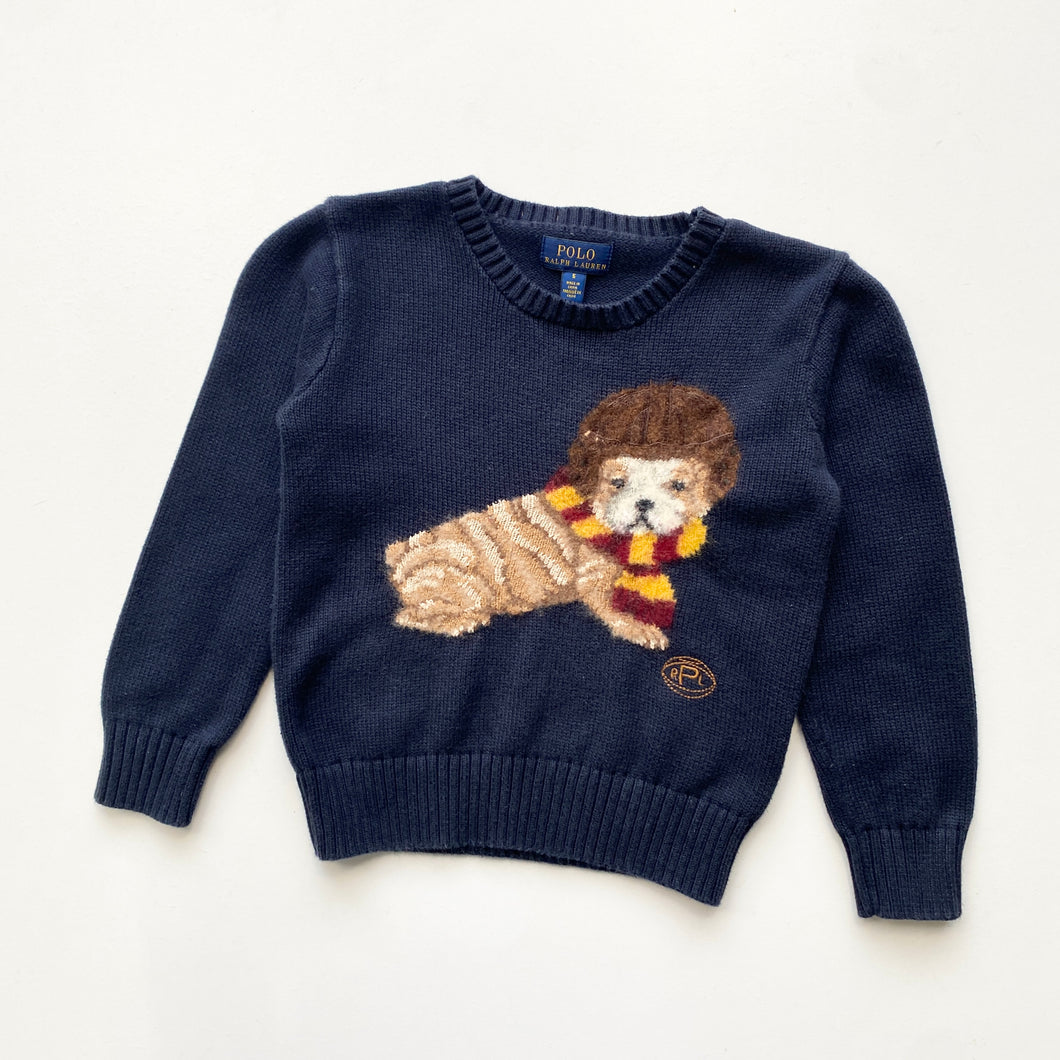 Ralph Lauren Dog jumper (Age 5)