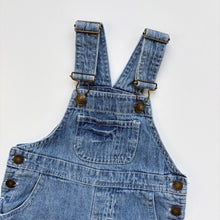 Load image into Gallery viewer, 90s Denim dungaree shortalls (Age 6/12m)
