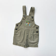 Load image into Gallery viewer, Holiday dungaree shortalls (Age 2)
