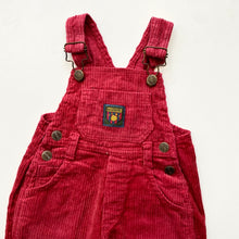 Load image into Gallery viewer, 90s Jumbo Cord dungarees (Age 6/12m)
