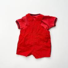 Load image into Gallery viewer, 90s Adams dungaree shortalls (Age 3/6m)
