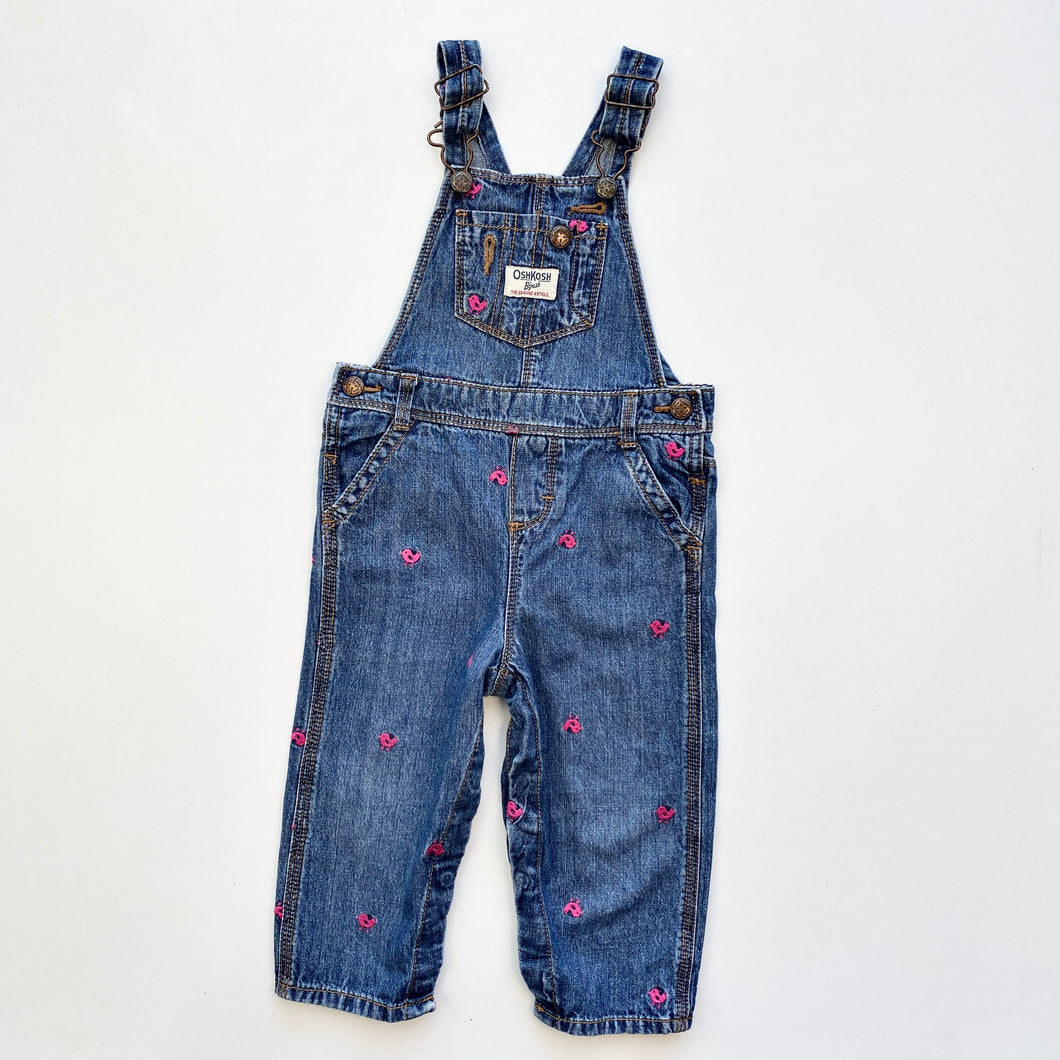 OshKosh bird dungarees (Age 18m
