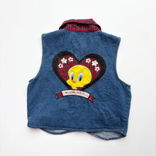Load image into Gallery viewer, 90s Looney Tunes gilet (Age 10/12)
