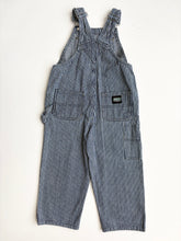 Load image into Gallery viewer, 90s Key Hickory Stripe dungarees (Age 4)

