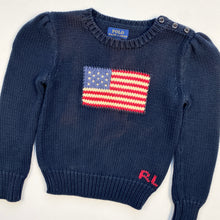 Load image into Gallery viewer, Ralph Lauren flag jumper (Age 5)
