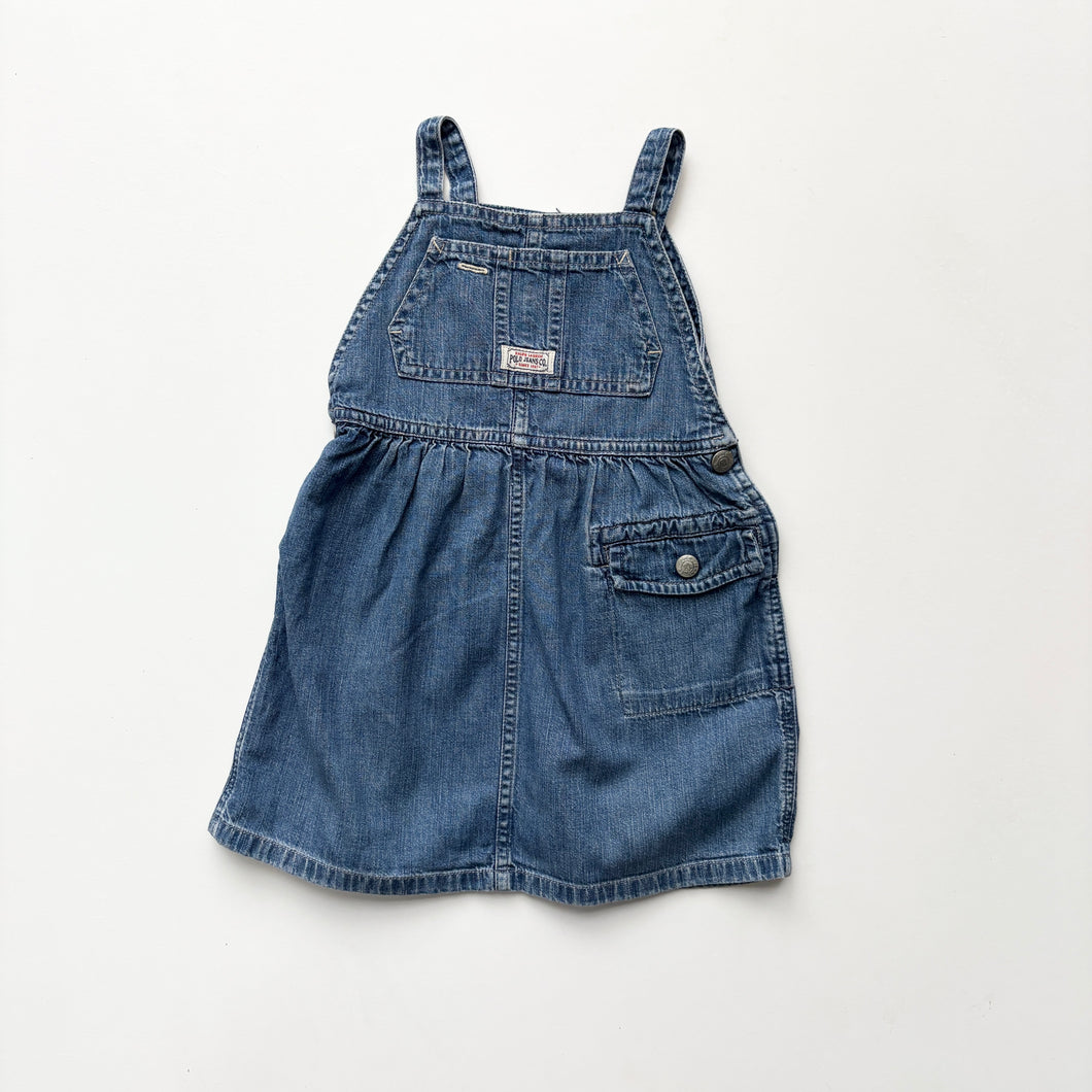 90s Ralph Lauren denim dress (Age 18/24m)