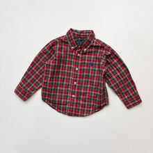 Load image into Gallery viewer, 90s Ralph Lauren tartan shirt (Age 1)
