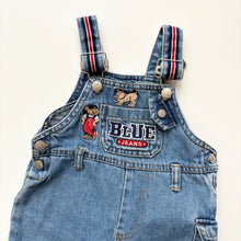 Load image into Gallery viewer, 90s Denim dungarees (Age 6/9m)
