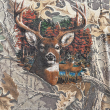 Load image into Gallery viewer, Camo Deer  Print t-shirt (Age 8/10)
