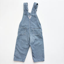 Load image into Gallery viewer, 90s OshKosh Hickory Stripe dungarees (Age 2)
