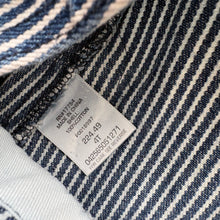 Load image into Gallery viewer, 90s Key Hickory Stripe dungarees (Age 4)
