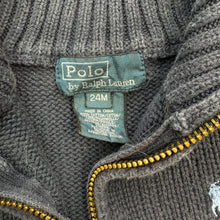 Load image into Gallery viewer, 90s Ralph Lauren 1/4 zip knit (Age 2)
