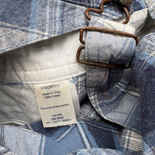 Load image into Gallery viewer, OshKosh dungaree shortalls (Age 3m)
