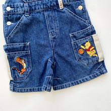 Load image into Gallery viewer, 90s Winnie the Pooh dungaree shortalls (Age 3)

