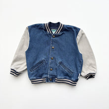 Load image into Gallery viewer, 90s Denim Varsity jacket (Age 5)
