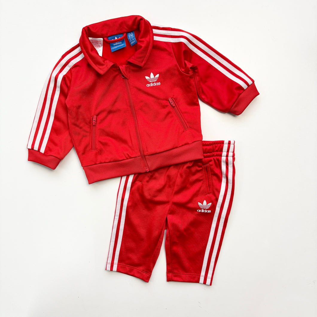Adidas tracksuit (Age 3/6m)
