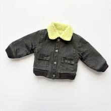 Load image into Gallery viewer, 90s Sherpa Bomber jacket (Age 9m)
