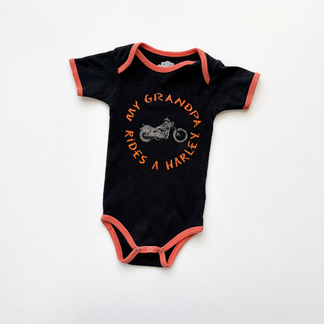 Harley Davidson onesie (Age 18m)