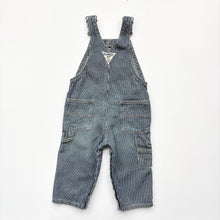 Load image into Gallery viewer, OshKosh hickory stripe dungarees (Age 18m)
