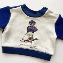 Load image into Gallery viewer, Polo Bear Ralph Lauren sweatshirt (Age 3m)
