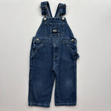 Load image into Gallery viewer, 90s Key Denim dungarees (Age 2)
