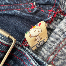 Load image into Gallery viewer, Snoopy dungarees (Age 6/9m)
