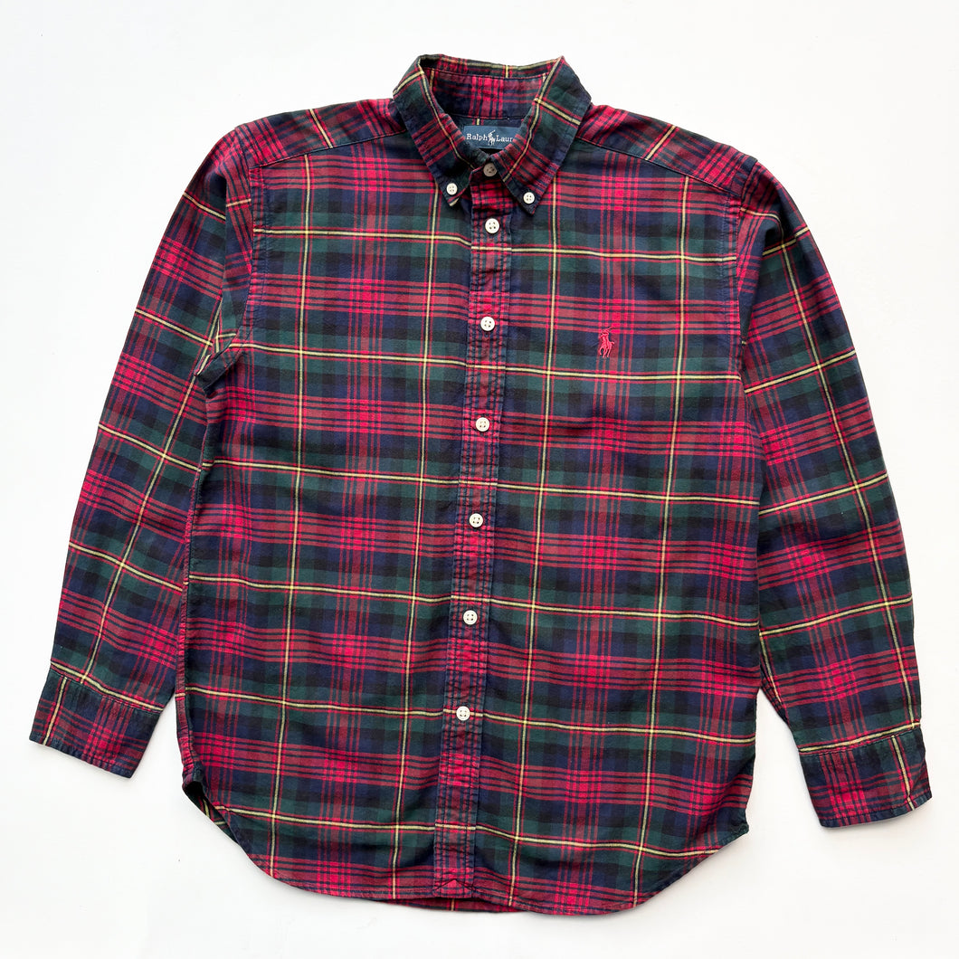 Ralph Lauren tartan shirt (Age 10/12)