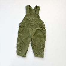 Load image into Gallery viewer, Velour dungarees (Age 6/9m)
