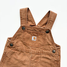 Load image into Gallery viewer, Carhartt dungaree shortalls (Age 18m)
