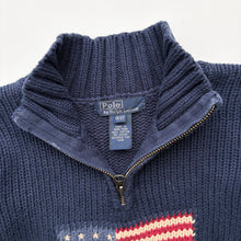Load image into Gallery viewer, 90s Ralph Lauren flag jumber (Age 3)
