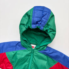 Load image into Gallery viewer, 90s Adams Block Colour coat (Age 6/12m)
