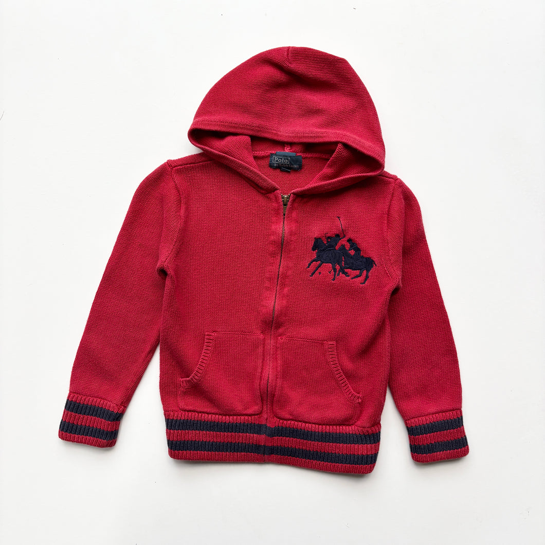Ralph Lauren knitted hoodie (Age 5)