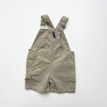 Load image into Gallery viewer, MLB White Sox dungaree shortalls (Age 18m)
