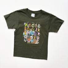 Load image into Gallery viewer, 90s Alphabet t-shirt (Age 5/6)
