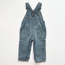 Load image into Gallery viewer, OshKosh Hickory Stripe dungarees (Age 18m)

