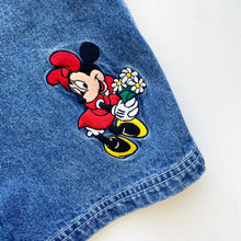 Load image into Gallery viewer, 90s Disney Minnie dungaree shortalls (Age 12/14)
