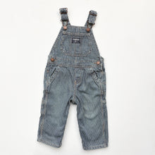 Load image into Gallery viewer, OshKosh hickory stripe dungarees (Age 18m)
