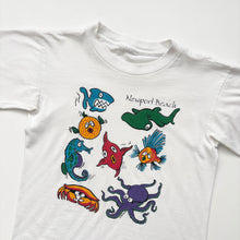 Load image into Gallery viewer, 90s Fish Print Single Stitch t-shirt (Age 8/10)
