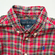 Load image into Gallery viewer, 90s Ralph Lauren tartan shirt (Age 1)

