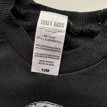 Load image into Gallery viewer, Guns N’Roses sweatshirt (Age 12m)
