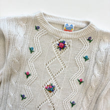 Load image into Gallery viewer, 90s Floral jumper (Age 5/6)
