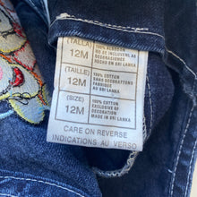 Load image into Gallery viewer, Winnie the Pooh dungaree shortalls (Age 1)
