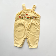Load image into Gallery viewer, Floral dungarees (Age 3m)
