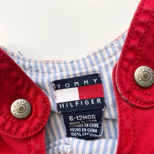 Load image into Gallery viewer, 90s Tommy Hilfiger dungaree dress (Age 6/12m)
